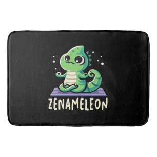 Chameleon Lover Bath Mat