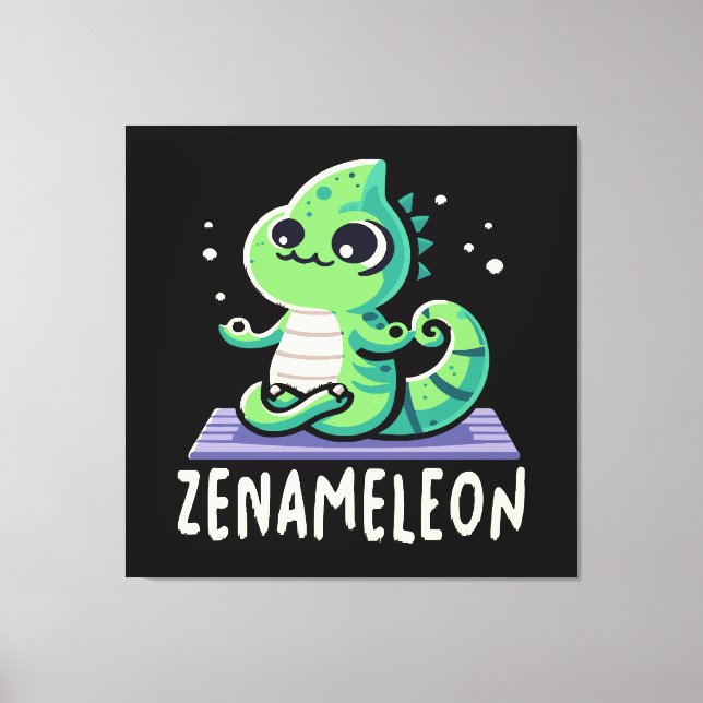 Chameleon Lover Canvas Print (Front)