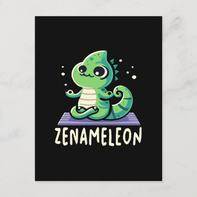 Chameleon Lover Enclosure Card (Front)