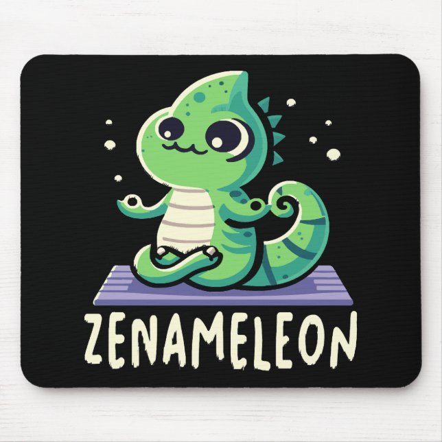 Chameleon Lover Mouse Mat (Front)