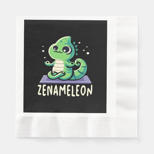 Chameleon Lover Napkin (Front)
