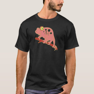 Chameleon Motif Exotic Animal  1 T-Shirt