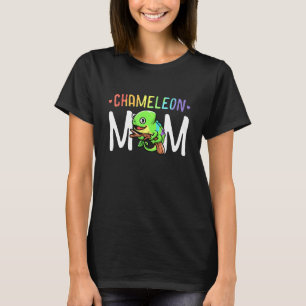 Chameleon Mum Pet Reptile Lizard Mother T-Shirt