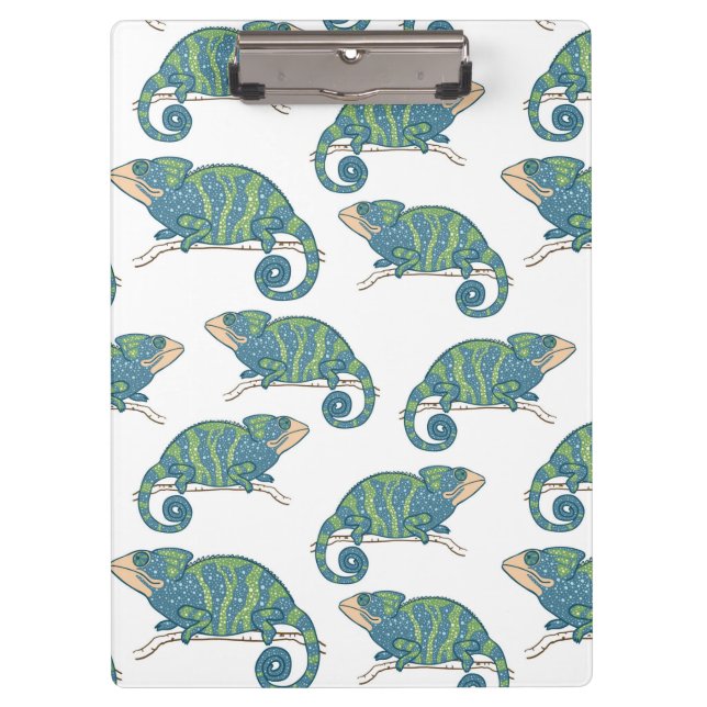 Chameleon Pattern Clipboard (Front)