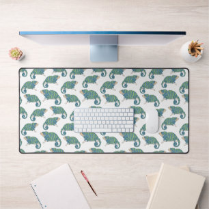 Chameleon Pattern Desk Mat