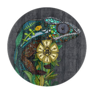 chameleon pewter cutting board
