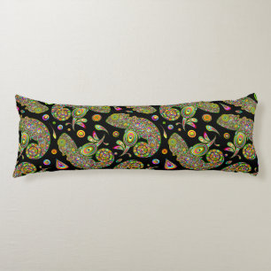 Chameleon Psychedelic Fantasy Body Cushion