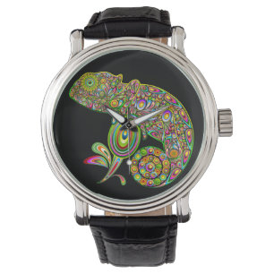 Chameleon Psychedelic Fantasy Watch