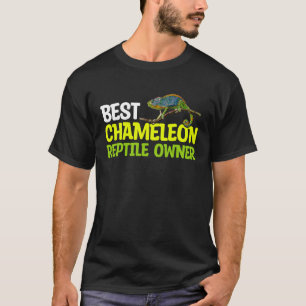 Chameleon Reptile Owner Pet Reptiles  Graphic T-Shirt