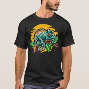 Chameleon Reptile Reptiles Lizard Animal Pet Terra T-Shirt