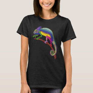 Chameleon Safari Fans Reptile Herpetology T-Shirt