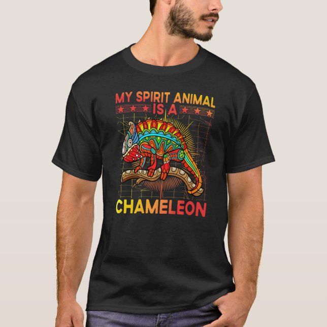 Chameleon Saying 8 T-Shirt (Front)