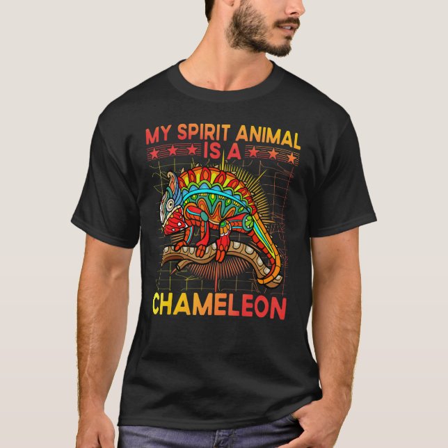 Chameleon  Saying 8 T-Shirt (Front)
