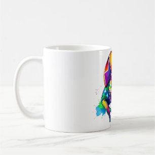 Chameleon Spirit Rainbow Cap Tee Coffee Mug