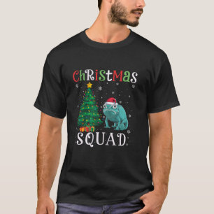 Chameleon Squad Boys Girls Kids Christmas Tree Lig T-Shirt