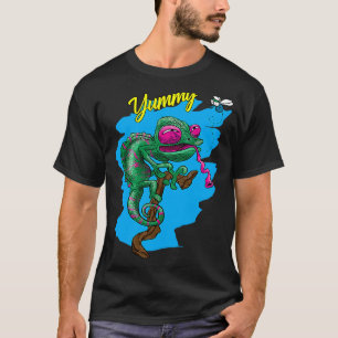 Chameleon Tropical Lizard Cool Jungle Animal Idea T-Shirt
