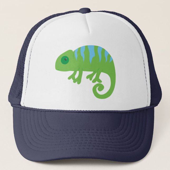 Chameleon Trucker Hat (Front)