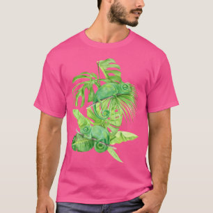 Chameleon With Green Chameleon T-Shirt