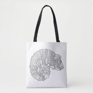 Chameleon Zendoodle 2 Tote Bag