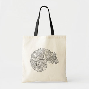 Chameleon Zendoodle Tote Bag