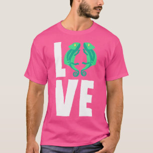 Chameleons Love Reptiles Lizard Geckos Chameleon T-Shirt