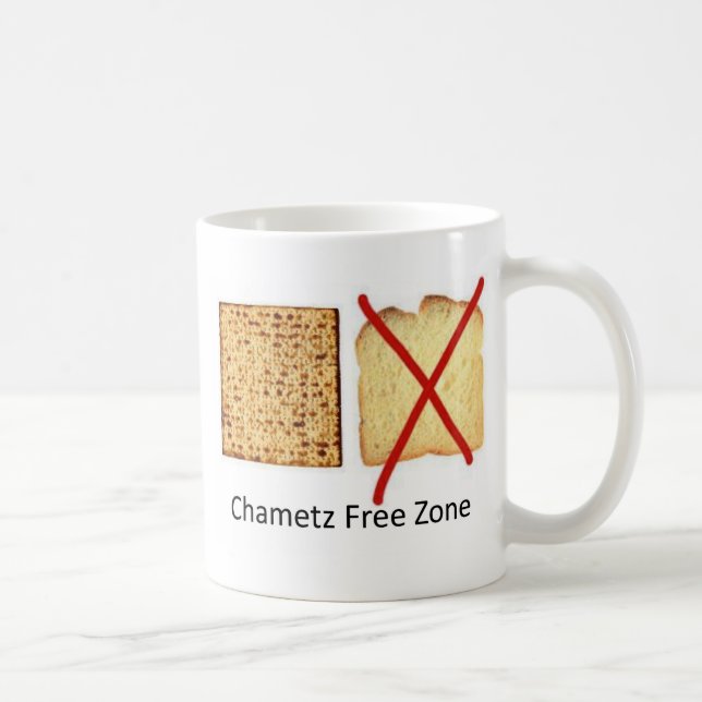Chametz Free Zone Coffee Mug (Right)