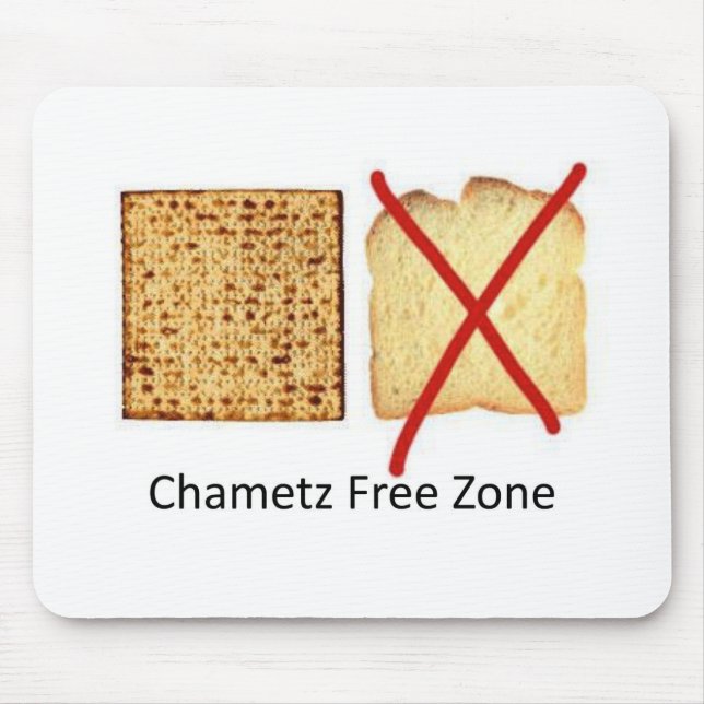 Chametz Free Zone Mouse Mat (Front)
