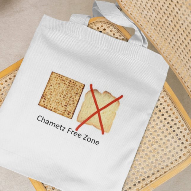 Chametz Free Zone Tote Bag (Creator Uploaded)