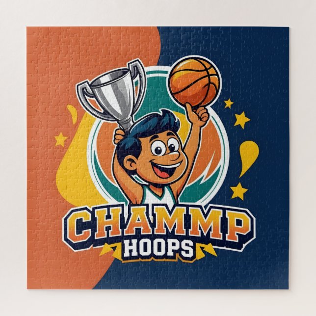 Chammp Hoops Victory Puzzle (Vertical)