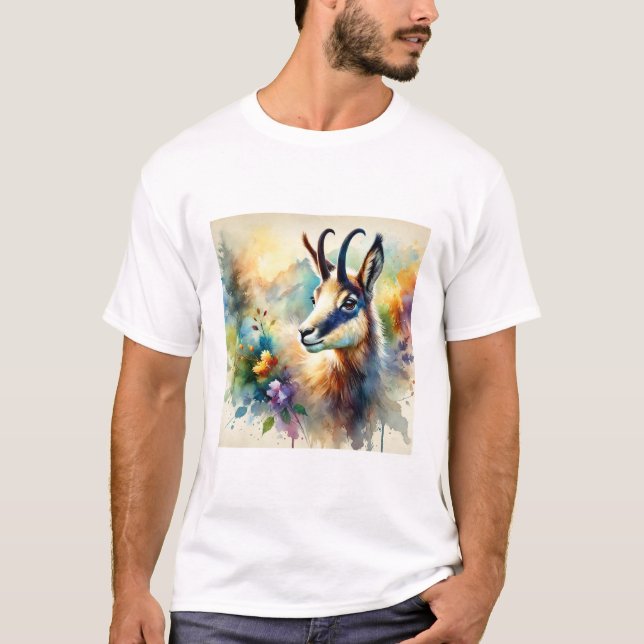 Chamois 111024AREF135 - Watercolor T-Shirt (Front)