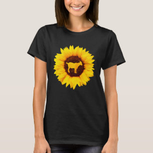 Chamois For Women Men Goat Antelope Sunflower T-Shirt