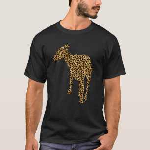 Chamois Leopard Print Goat Antelope Animal  Women T-Shirt