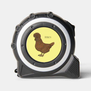 Chamois polish chicken cartoon illustration  1