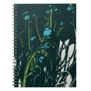 chamomile blue mood notebook