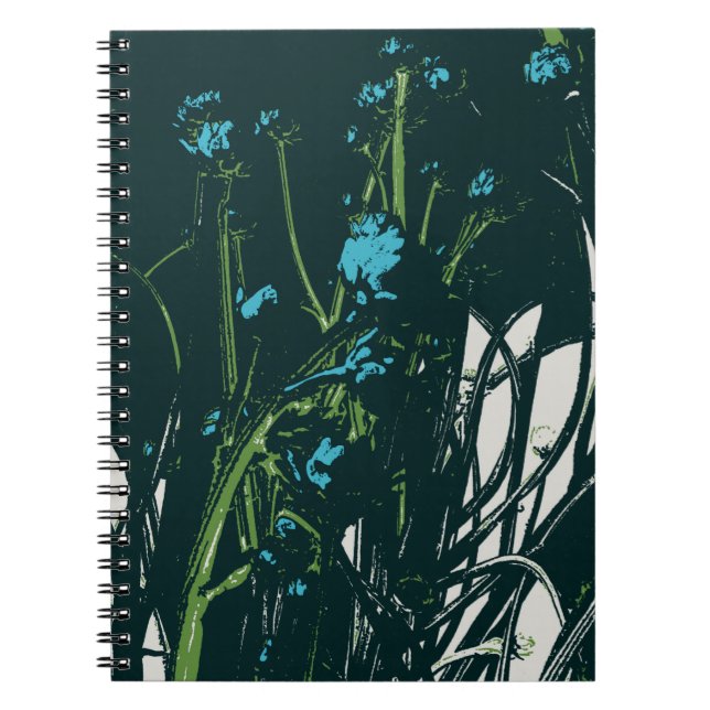chamomile blue mood notebook (Front)