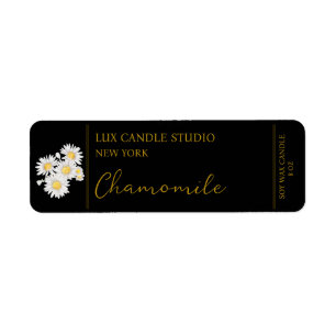 Chamomile Candle Label