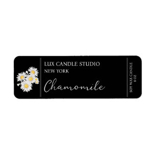 Chamomile Candle Label