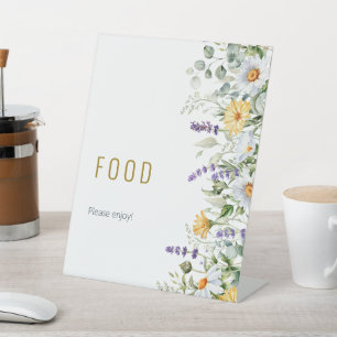 Chamomile & Eucalyptus Shower Food Sign