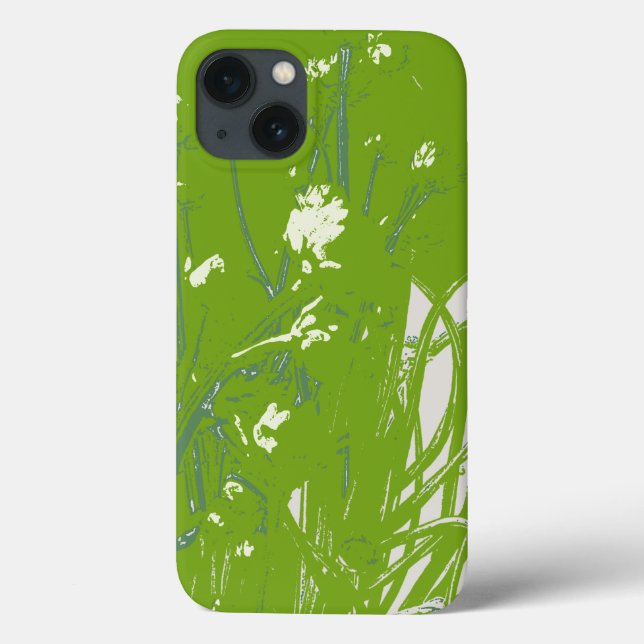 chamomile field green Case-Mate iPhone case (Back)