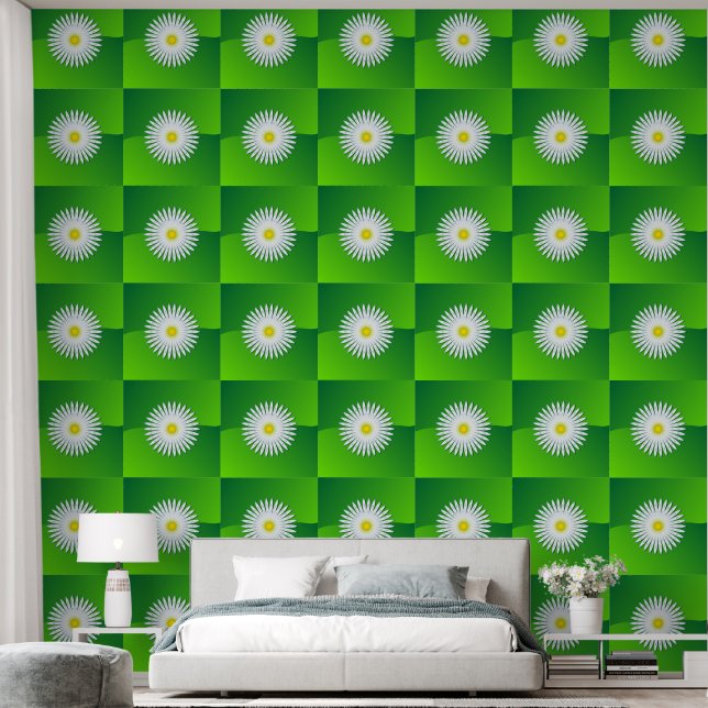 Chamomile Flower Wallpaper (Bedroom)