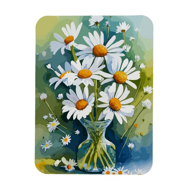 Chamomile Magnet (Vertical)