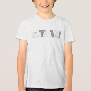 Chamomile Possibility Comic-Strip Tri-Blend Shirt