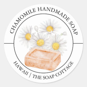 Chamomile Soap label