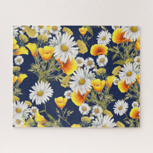 Chamomiles and Poppies Jigsaw Puzzle