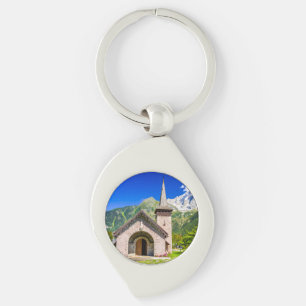 Chamonix church key ring