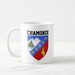 Chamonix coat of arms coffee mug