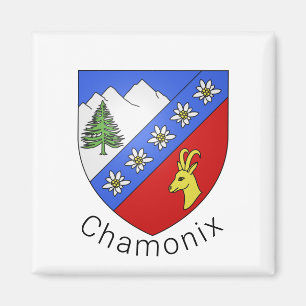 Chamonix coat of arms magnet