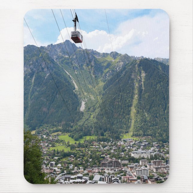 Chamonix - France Mouse Mat (Front)