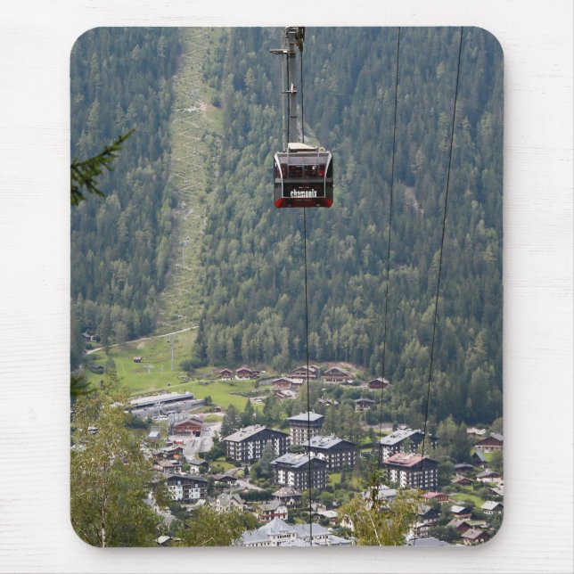 Chamonix - France Mouse Mat (Front)