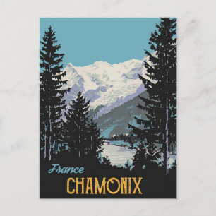 Chamonix, France Postcard